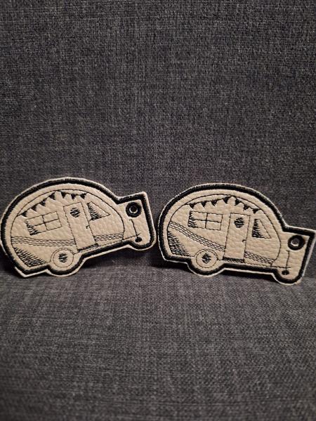 ITH - Stickdatei Schlüsselanhänger Wohnwagen